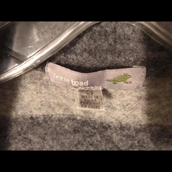 Horny Toad boiled wool cardigan - Picture 3 of 3